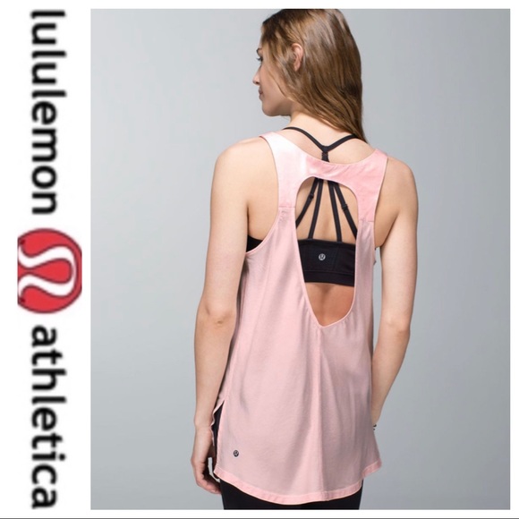 💕SALE💕 Lululemon Peace Of Mind Tank in Pretty Pink - Picture 2 of 13